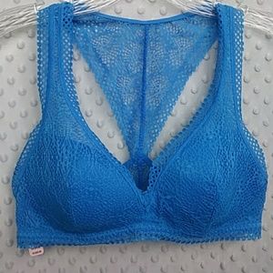 Victorias Secret Lace Racerback Lightly Padded Bra